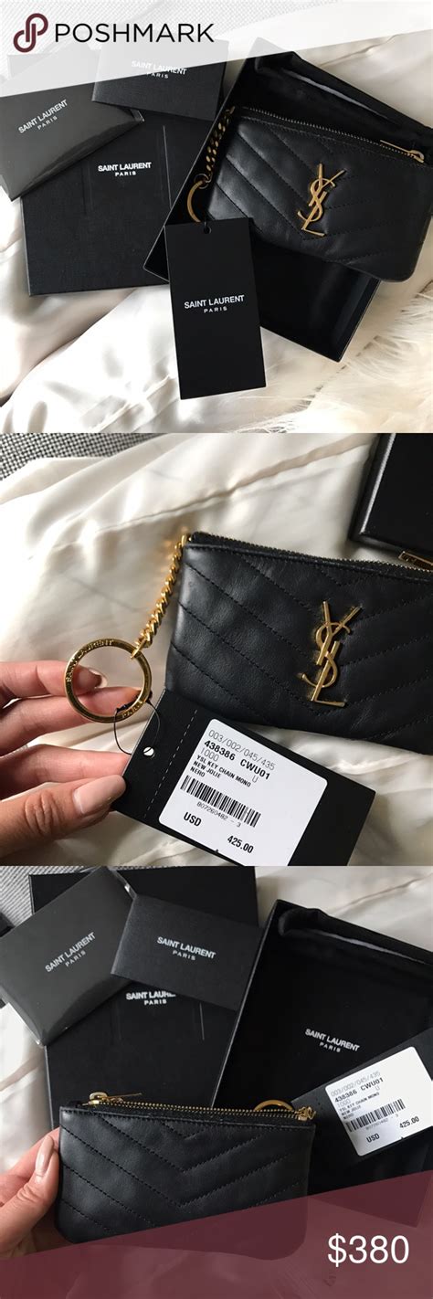 ysl car key holder|YSL keychains.